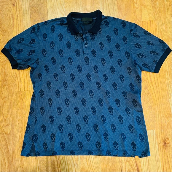 Alexander McQueen Skull Monogram Polo 🔥 - Picture 1 of 5